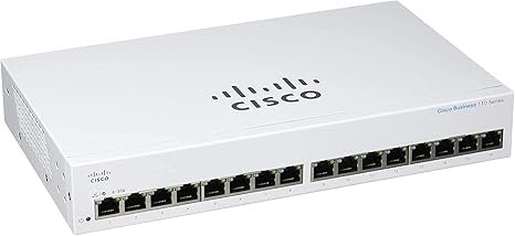 CBS110-16T-NA Cisco Business Unmanaged Switch | 16 Port GE