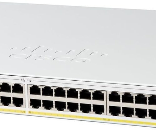 C1200-48P-4X Cisco Catalyst Smart Switch, 48 Port GE, PoE, 4x10GE SFP+