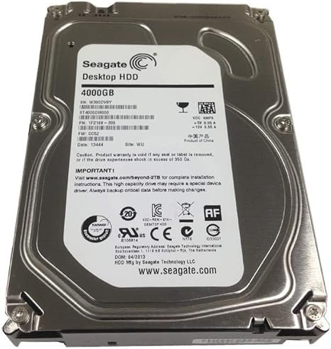 ST4000DM000 Seagate Desktop Hdd 4TB Sata 6GB/s Ncq 64MB